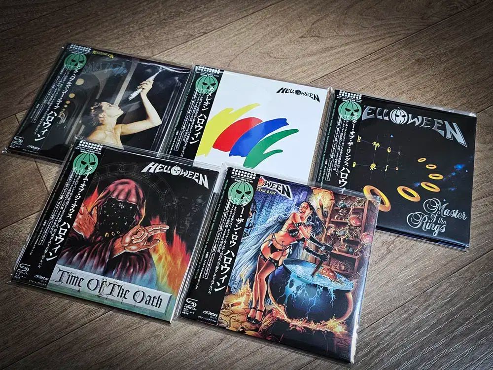 Helloween ー 日本版 高品質 SHM CD リマスター 5 種