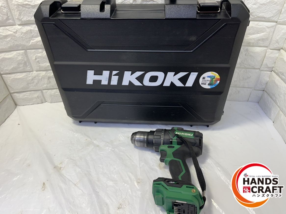 ▽ ハイコーキ DS36DC 13mmコードレスドライバドリル 本体 ケース