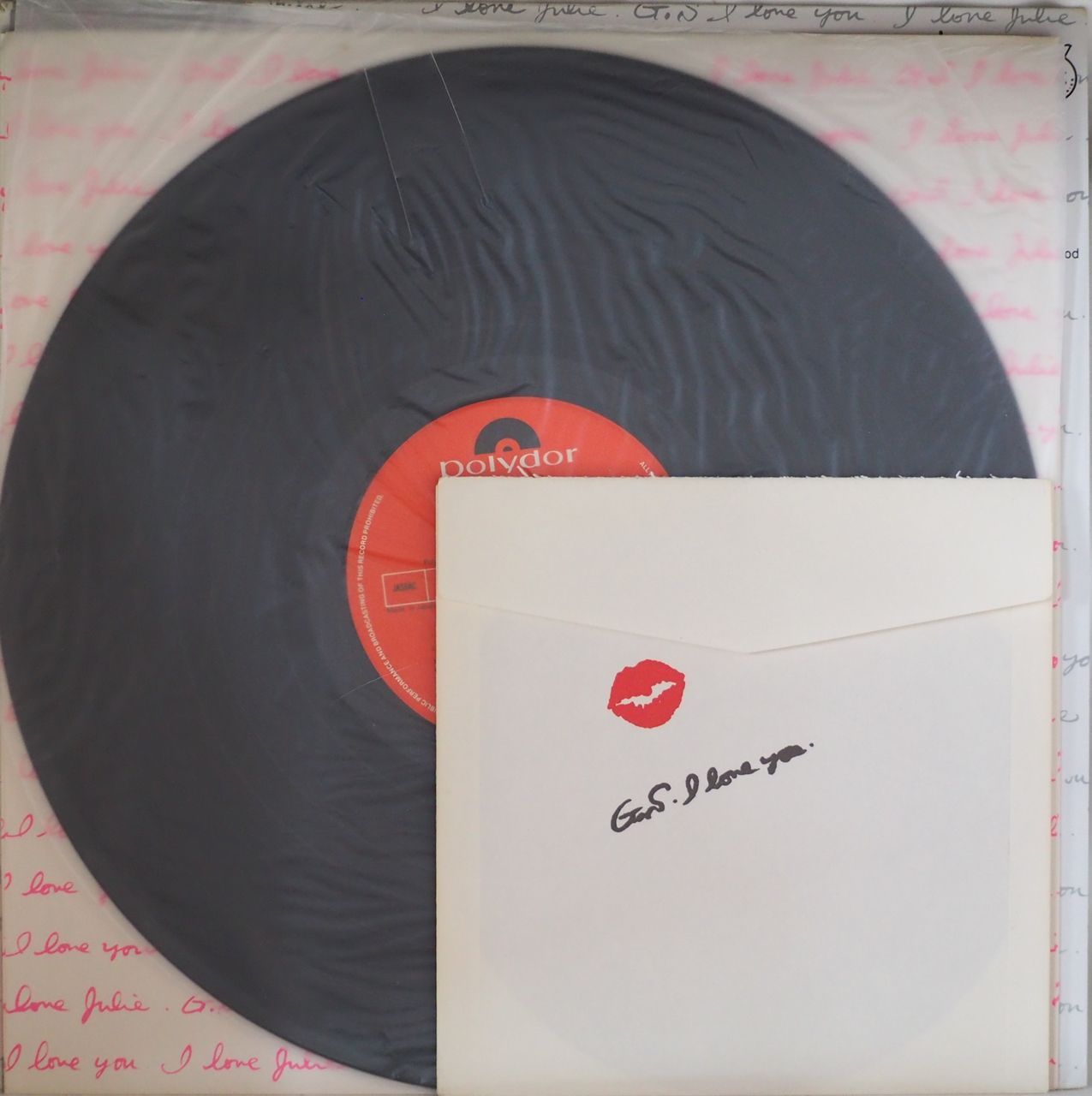 沢田研二／G.S.I LOVE YOU（ソノシートシングル盤封入・初回