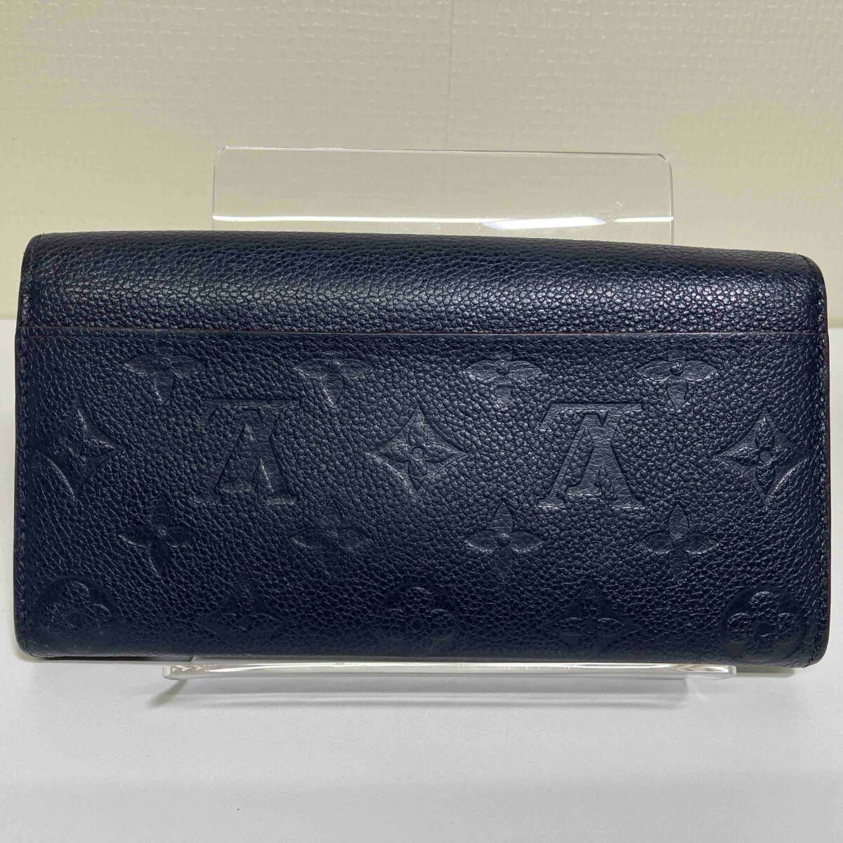 ルイヴィトン アンプラント ポルトフォイユ サラ マリーヌルージュ 長