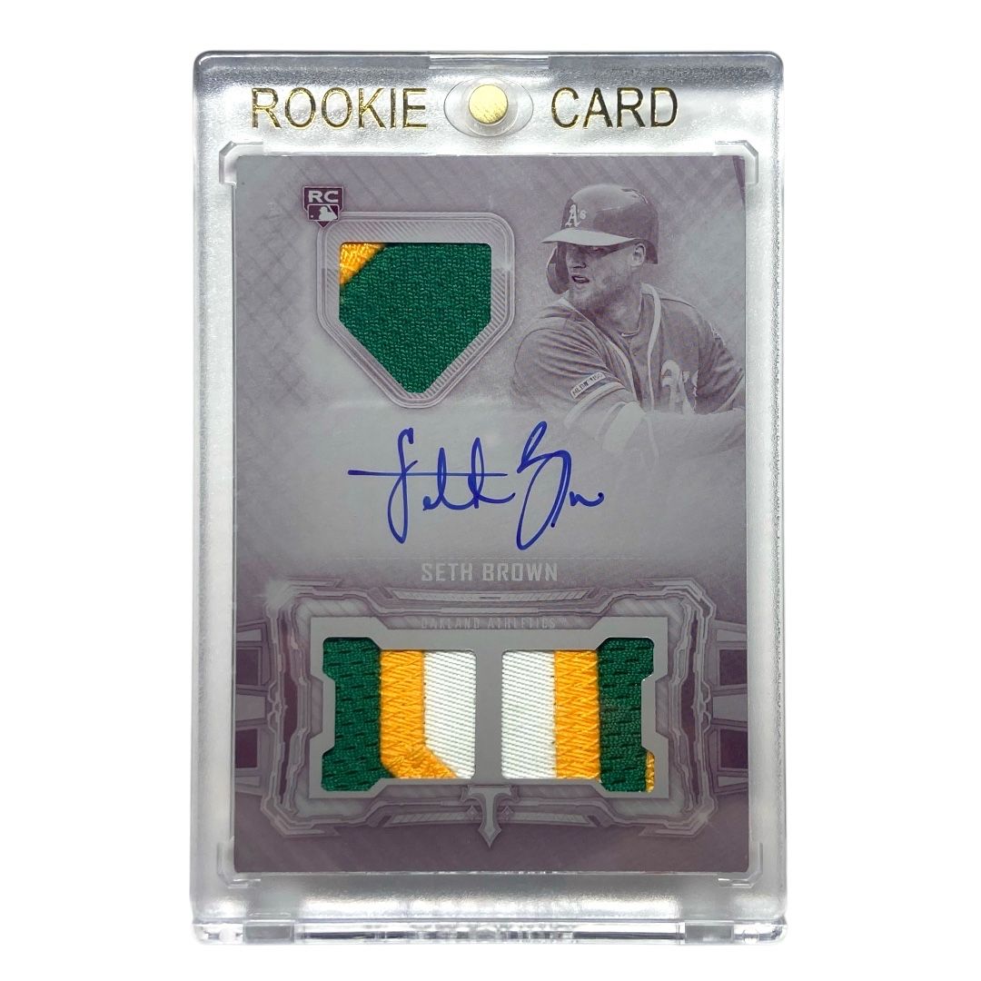 TOPPS MLBカード TRIPLE THREADS SETH BROWN ATHLETICS ONE OF ONE #RFPAR-SB 送料無料 中古 IT2 TOPPS MLBカード TRIPLE THREADS SETH BROWN ATHLETICS ONE OF
