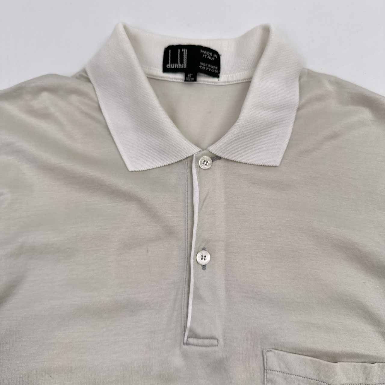 イタリア製 dunhill ( PURE COTTON ) 半袖 ポロシャツ 40 102cm - メルカリ