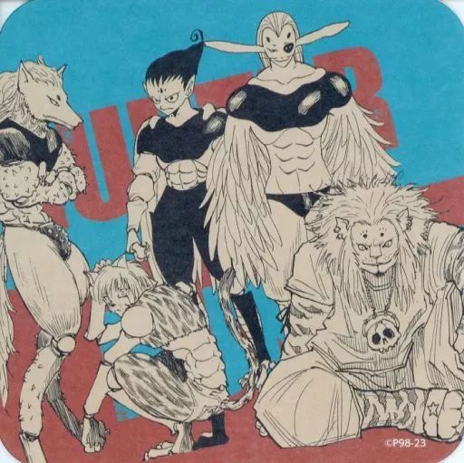 中古】コースター キメラアント師団長 「HUNTER×HUNTER アート