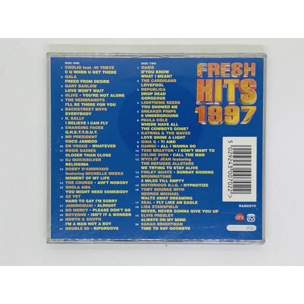 2CD FRESH HITS 1997 / GALA OLIVE MR PRESIDENT SHOLA AMA / アルバム 2枚組 オムニバス Y14