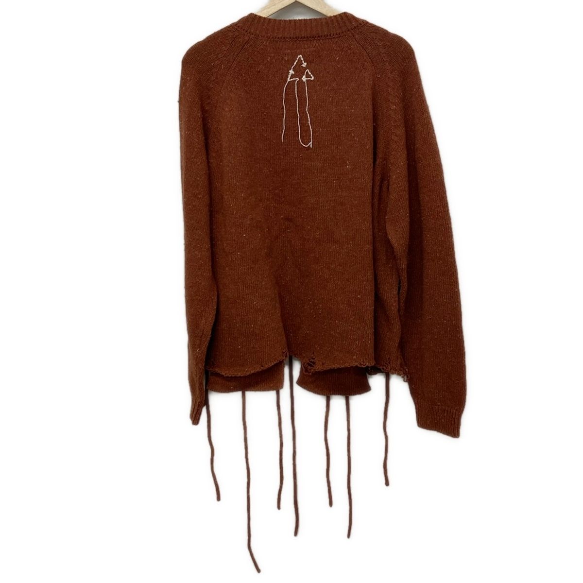 doublet ダブレット カーディガン サイズM レディース - ブラウン 長袖|ラインストーン