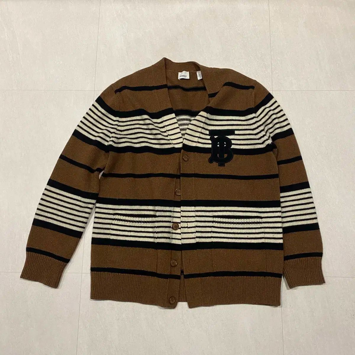 バーバリーBURBERRY BLACK LABEL山陽商会ラビットファーブルゾン 山陽