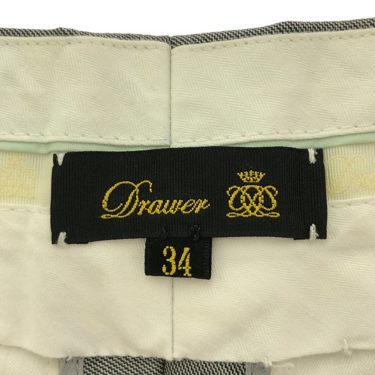 Drawer / ドゥロワー | シャークスキンクロップド スラックス