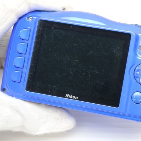  COOLPIX W 100 ブルー コンデジ Nikon 本体 02000 コンパクトデジタルカメラ デジタルカメラ