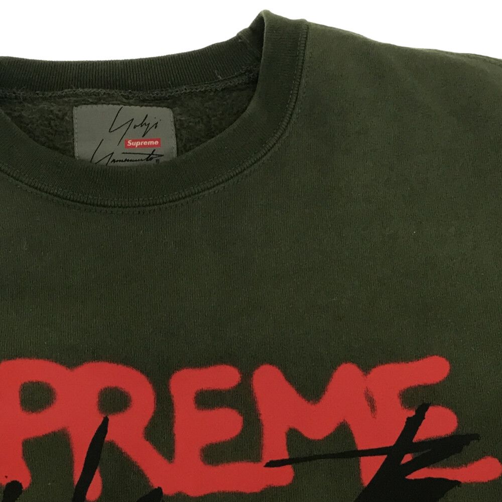 SUPREME (シュプリーム) 20AW×Yohji Yamamoto Crewneck×ヨウジ