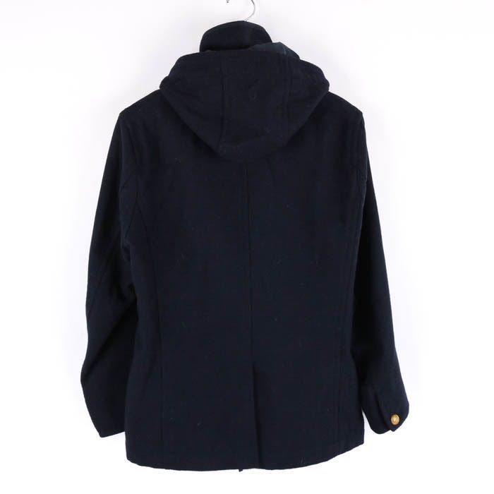 ジュンメン ダッフルコート ジャケット 無地 アウター ウール混 メンズ