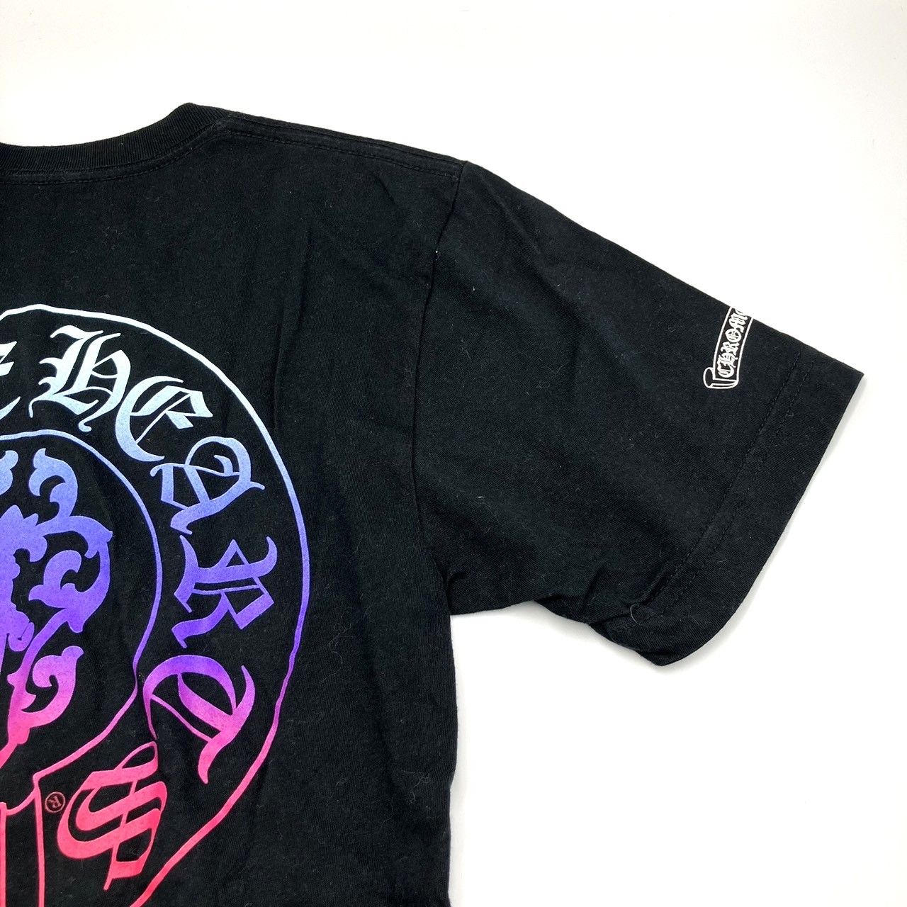 入手困難★希少 グラデーションダガーロゴ Tシャツ 半袖 Dagger 〇 CHROME HEARTS クロムハーツ HALF SLEEVE T-SHIRT 半袖T