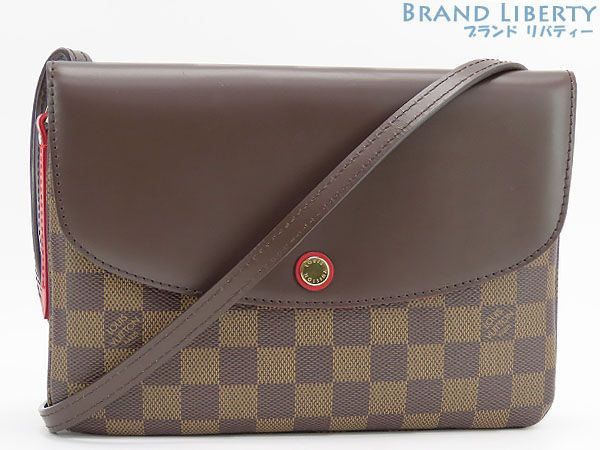 新品同様】ルイヴィトン LOUIS VUITTON ダミエ トワイス 斜め掛け