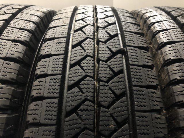 BS BRIDGESTONE BLIZZAK VL1 165R14LT 6PR 14インチ スタッドレス 4本 19年製 バリ溝 ADバン等　(KTS071)