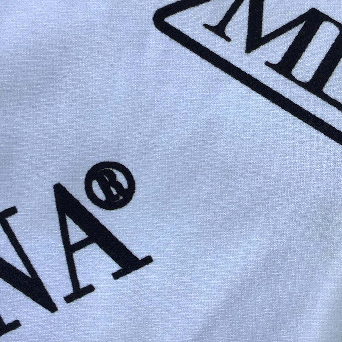 MARK&LONA(マークアンドロナ) ブルゾン サイズ46 XL メンズ - 白×黒  