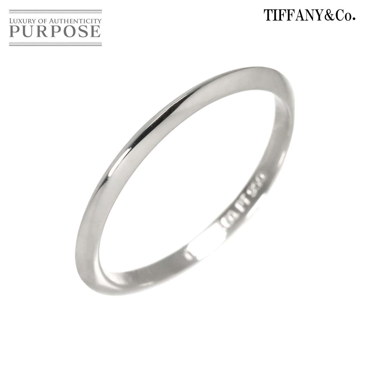 Tiffany & Co. プラチナ 指輪 ティファニー TIFFANY&CO. ナイフエッジ