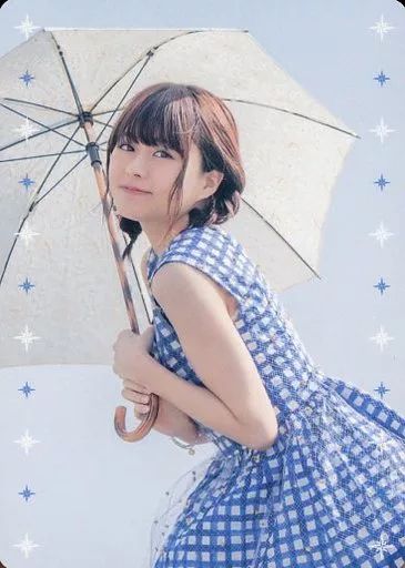中古】コレクションカード(女性) 水瀬いのり/膝上・傘差し
