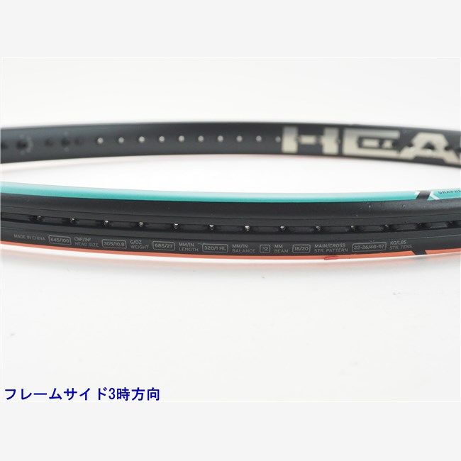 中古 テニスラケット ヘッド グラフィン 360プラス グラビティ ツアー 2019年モデル (G2)HEAD GRAPHENE 360+ GRAVITY TOUR 2019