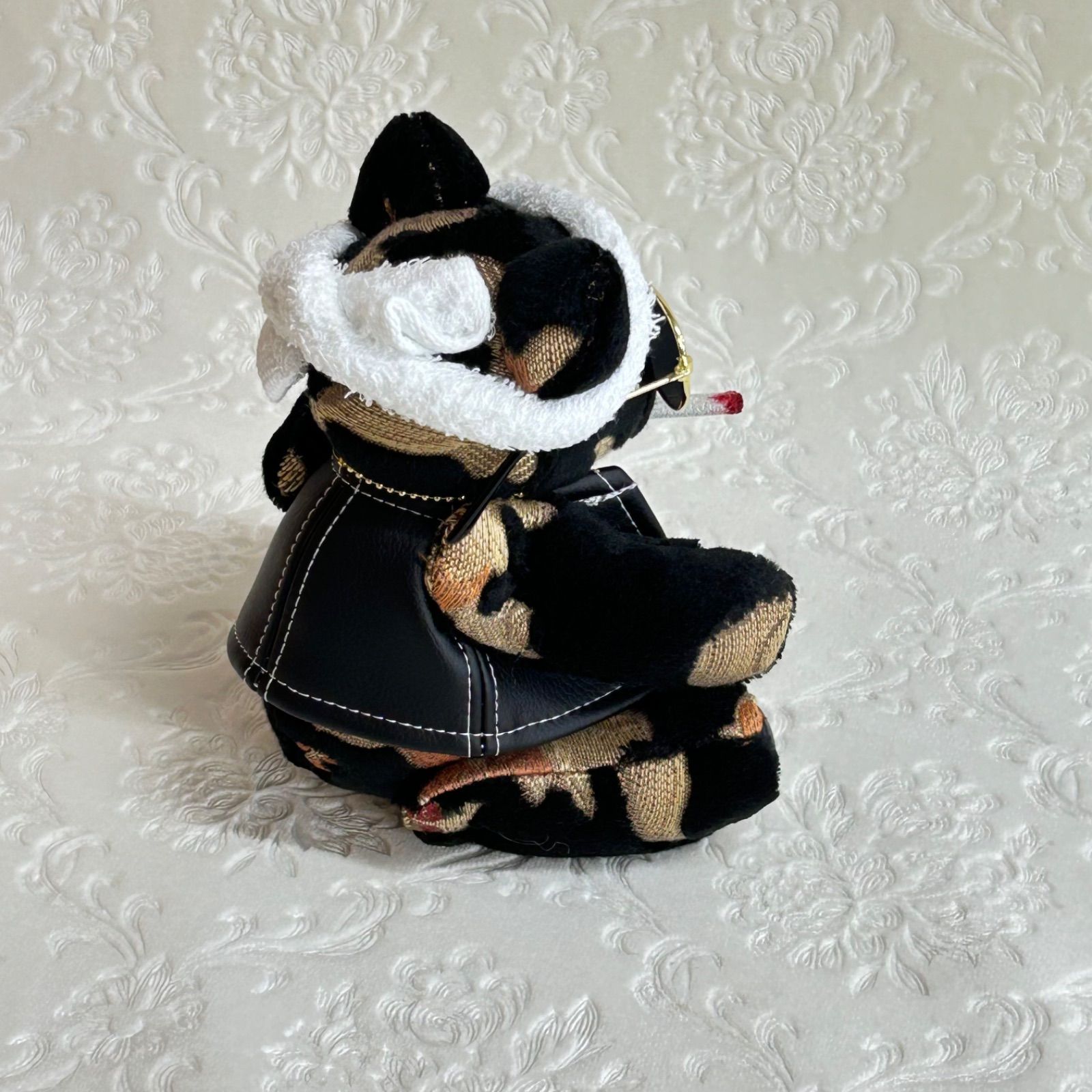 現品限りの1点物！希少生地】夢街オリジナル☆おっちゃんくま