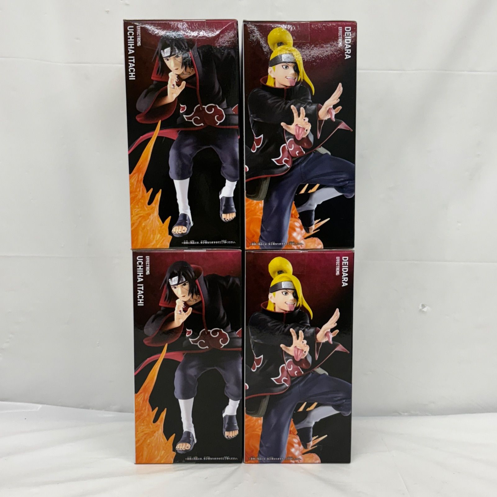 【新品未開封】NARUTO 疾風伝 EFFECTREME うちはイタチ　4個 未開封NARUTO-ナルト- 疾風伝 EFFECTREME -UCHIHA ITACHI-(うち