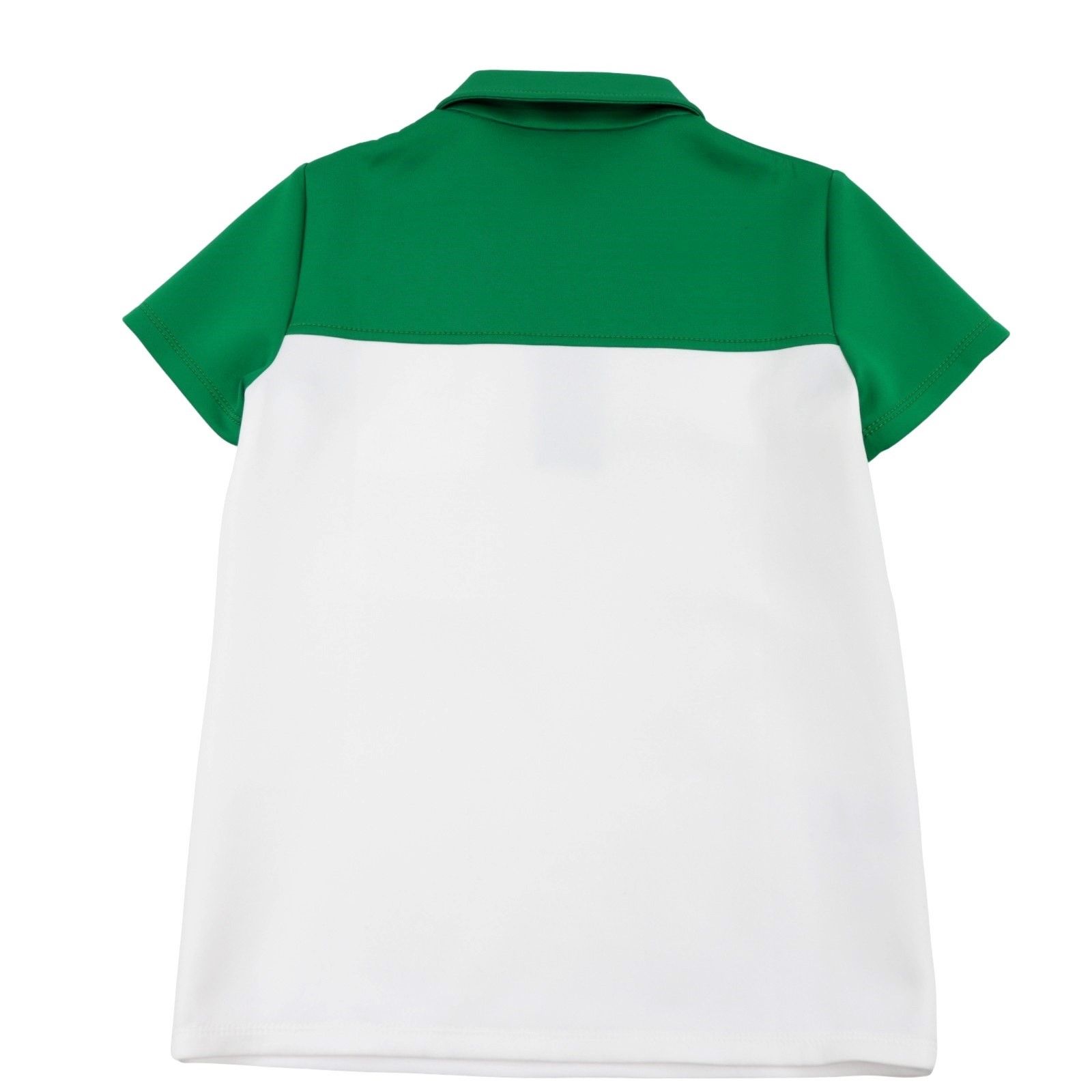 美品 プラダ ラバーロゴポロシャツ レディース 緑 白 ネイビー 42