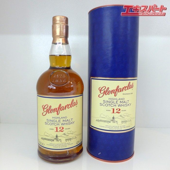 飲料・酒 未開栓 GLENFARCLAS グレンファークラス 12年 シングルモルト