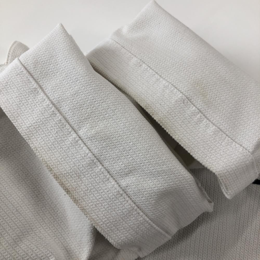 パーリーゲイツ パンツ 白 織生地 バックロゴ ストレッチ メンズ 5(L