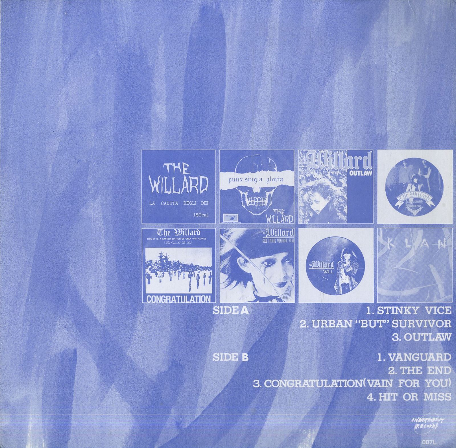THE WILLARD INDIES ウィラード Amazon.co.jp: ＊中古CD The Willardザ・ウィラード/GOOD