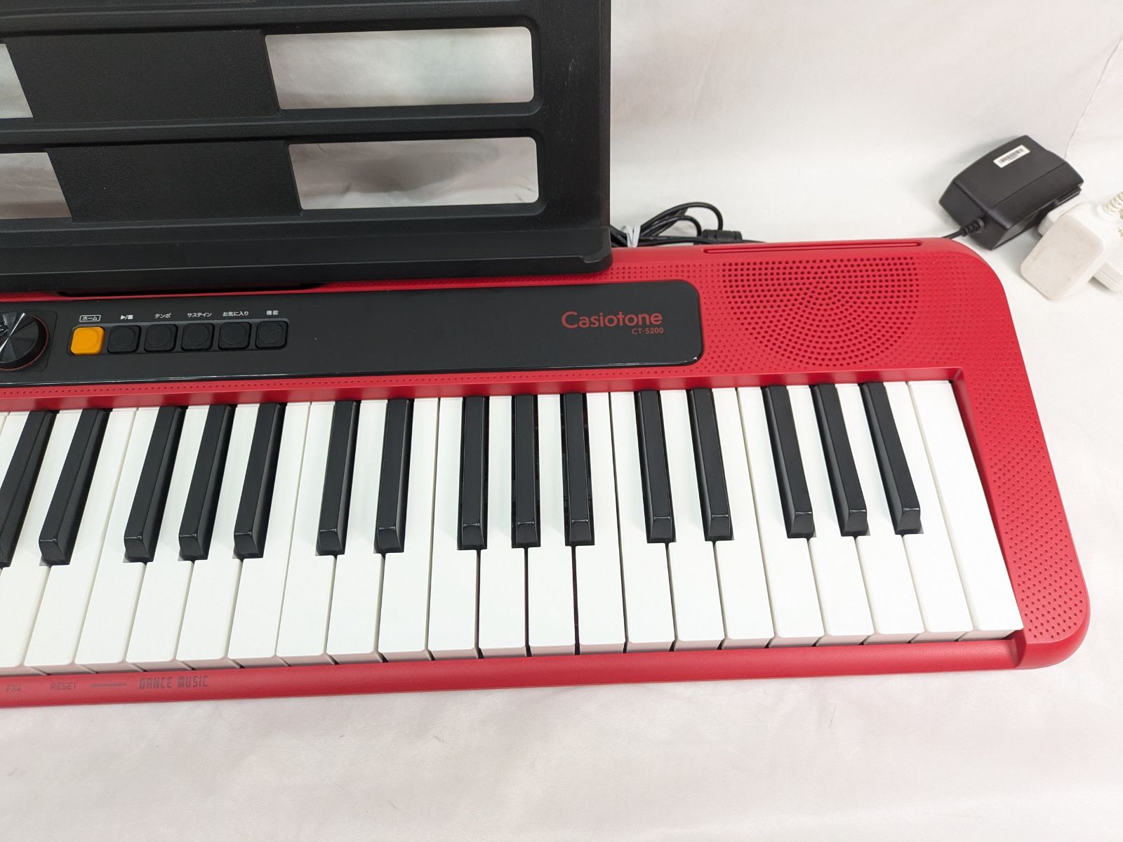 CASIO CT-S200RD 電子ピアノ・キーボード カシオトーン　送料込み 楽天市場】CASIO CT-S200RD レッド カシオ ベーシックキーボード