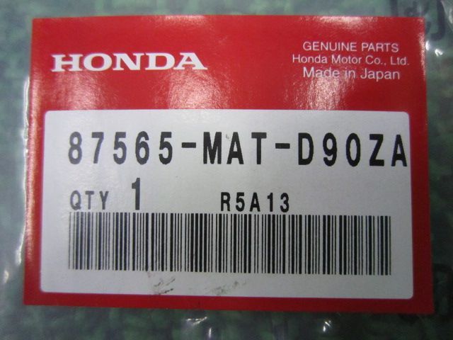 ハンターハンター CBR1100XX カラーコードラベル 87565-MAT-D90ZA SC35 在庫有