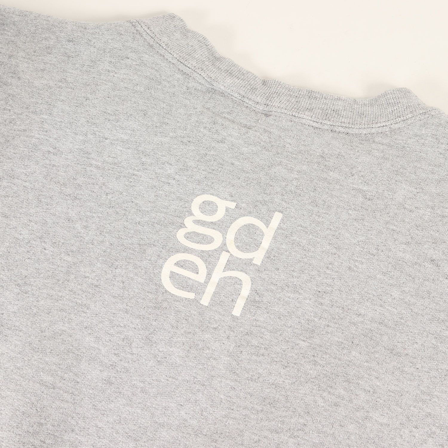 GOODENOUGHグッドイナフ　半袖　スウェットTシャツ グレー　L GOOD ENOUGH グッドイナフ Tシャツ サイズ:3 / サークルGロゴ