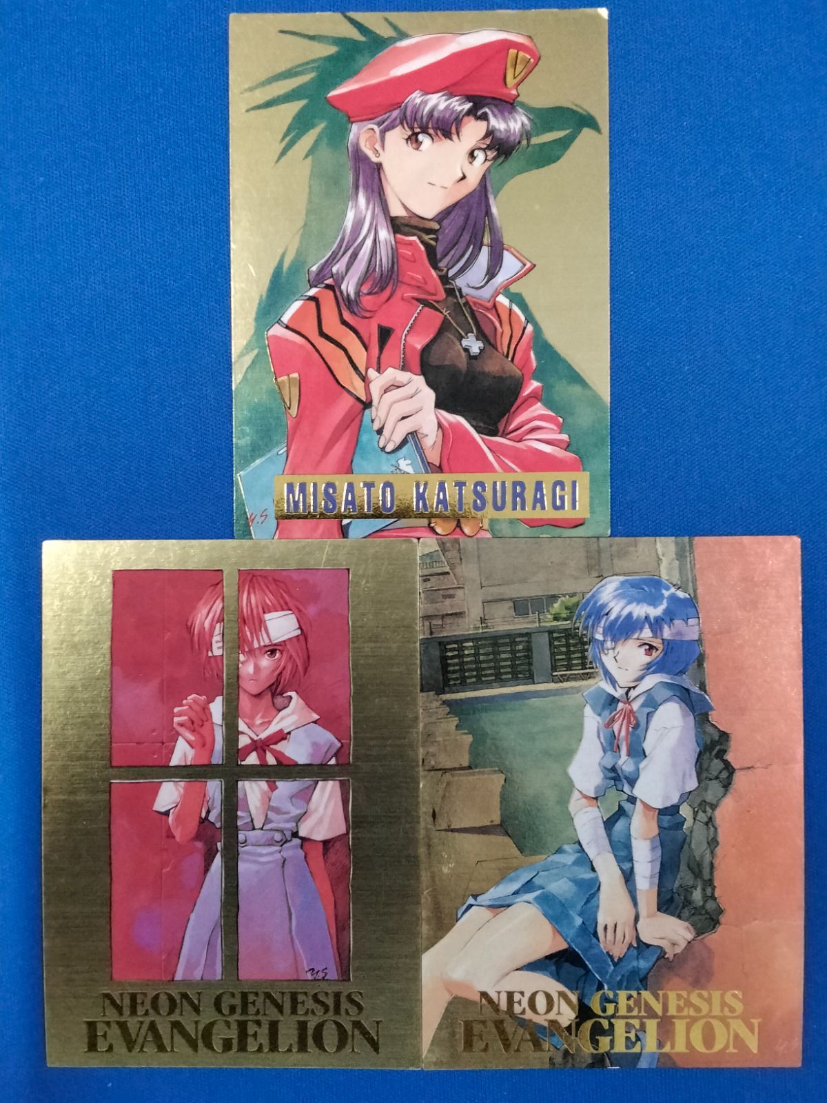 中古】新世紀エヴァンゲリオン カードダスマスターズ SP3種セット