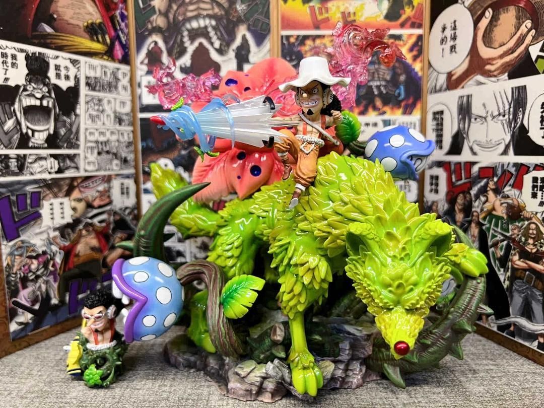 ワンピース ウソップ フィギュア ガレージキット 塗装済み完成品