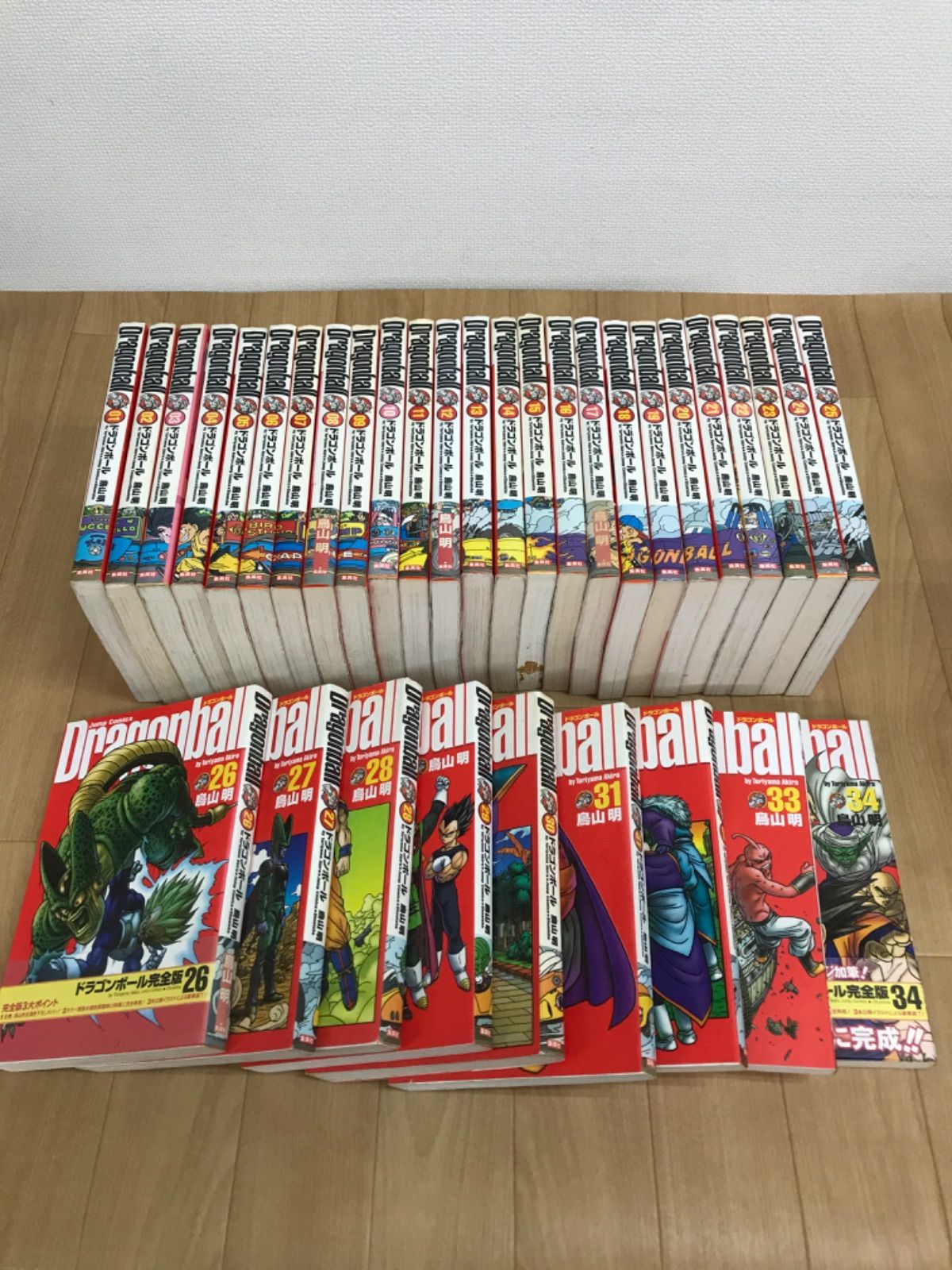 ドラゴンボール完全版　1〜34全巻セット DRAGON BALL 完全版 全34巻・セットA（1〜17）／鳥山 明