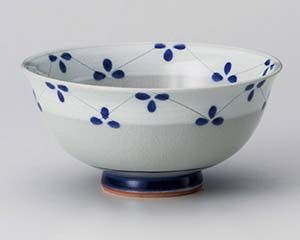 和食器 ア373-158 粉引き花つなぎ大平