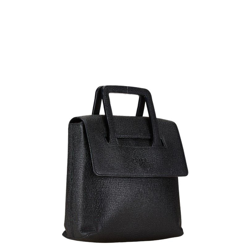 ロエベ ブラック レザー レディース LOEWE【1-0165874】