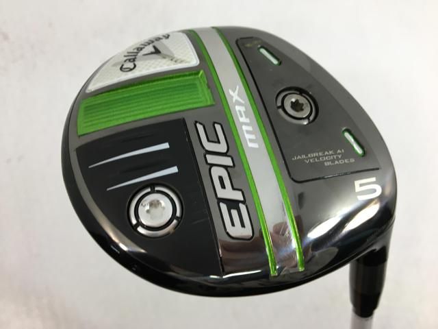 【中古ゴルフクラブ】キャロウェイ EPIC MAX (エピック マックス) フェアウェイ 2021 (日本仕様) ディアマナ 40 for Callaway 5W【14日間返品OK】