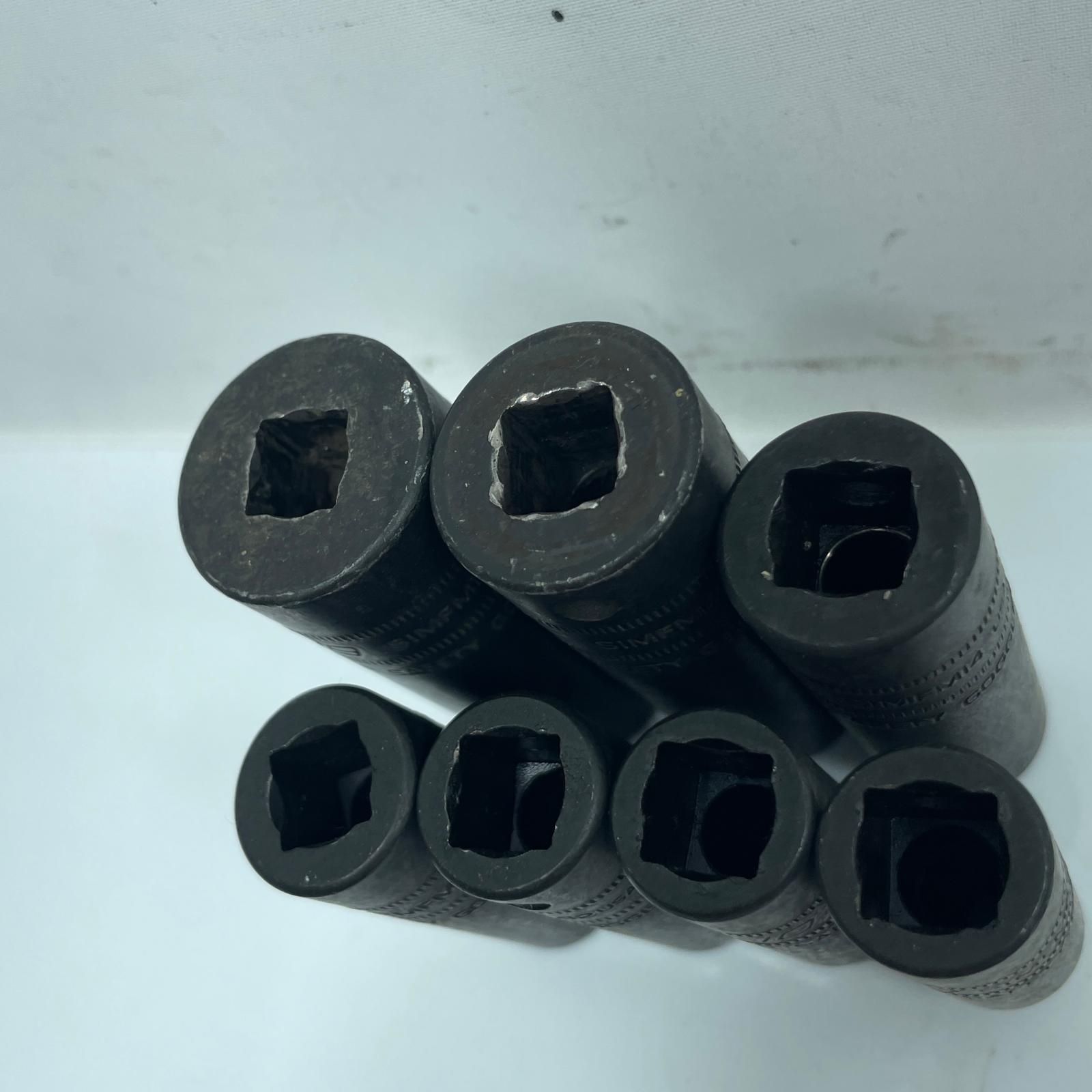 Snap-on スナップオン ディープソケット SIMFM8|10|12|13|14||17|19 7個セット