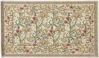 川島織物セルコン Morris Design studio モリスデザインスタジオ マット ゴールデンリリーマイナー アイボリー 45×75cm FH1708A ベルギー製