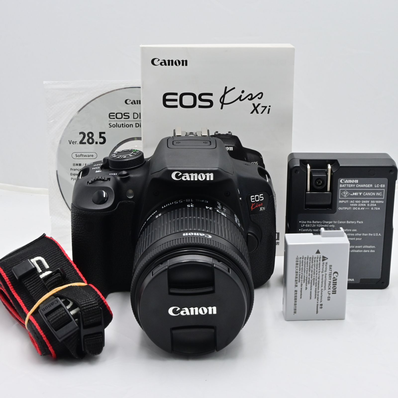 Canon デジタル一眼レフカメラ EOS Kiss X7i レンズキット EF-S18-55mm