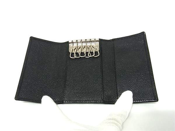 ✨美品✨BVLGARI ブルガリ キーケース ロゴクリップ 6連　ビーゼロワン BVLGARI ブルガリ キーケース ブルガリブルガリ - ブラック