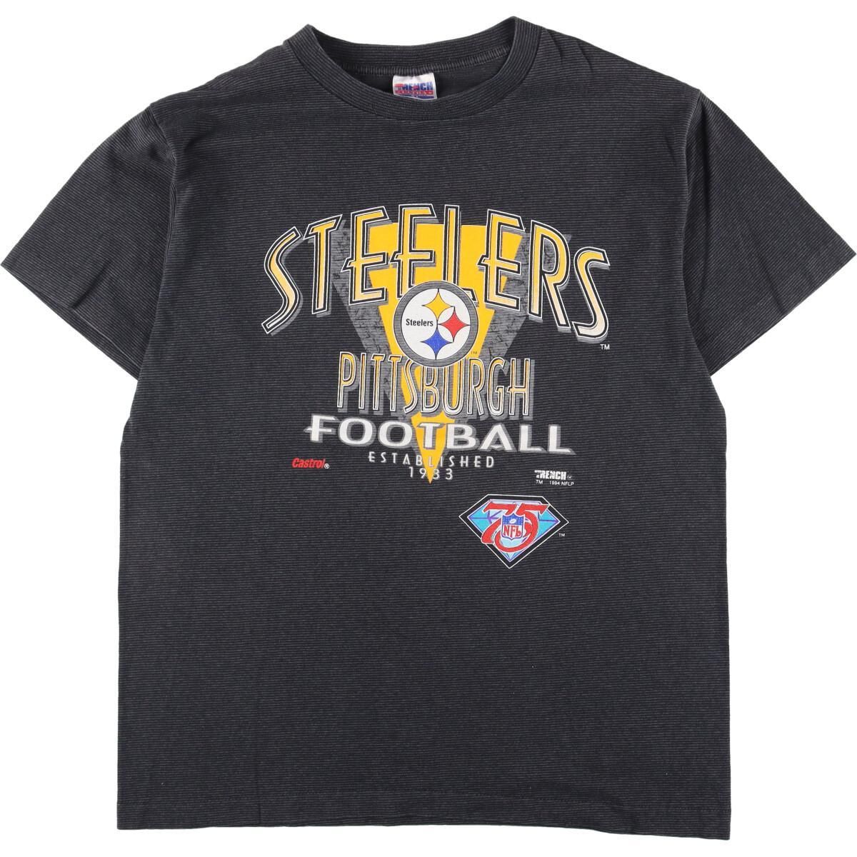 古着 90年代 TRENCH ULTRA NFL PITTSBURGH STEELERS ピッツバーグ 