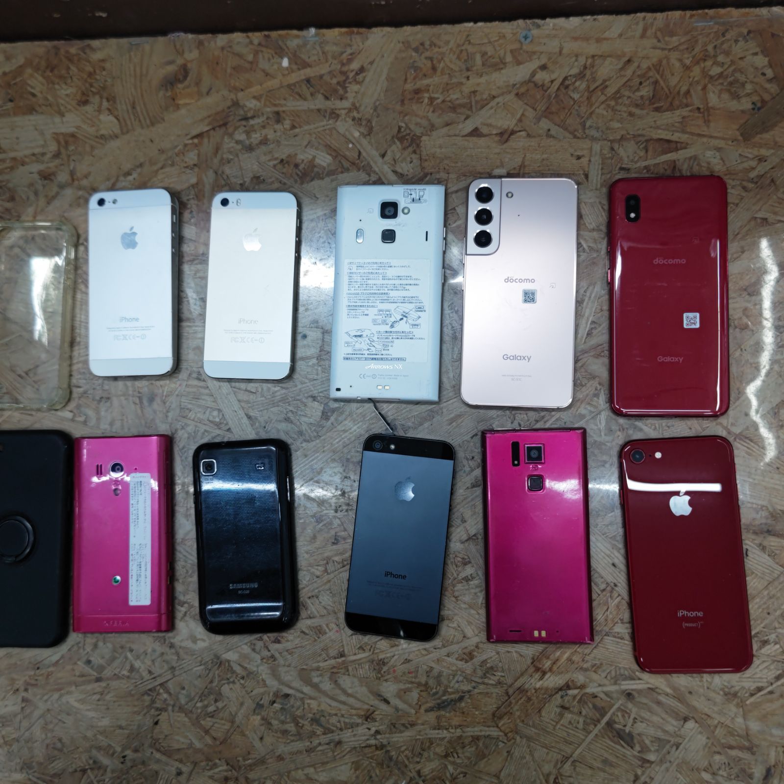 57797 携帯電話 iPhone スマホ スマートフォン 10台セット 部品取り 