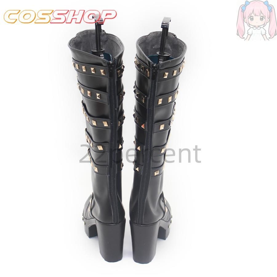 経済的 vtuber にじさんじ 狂蘭メロコ コスプレ靴 コス靴 コスプレブーツ コスチューム ハロウィン イベント