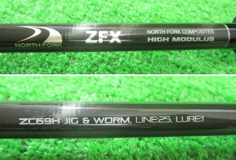 ECH滝 ノース フォーク コンポジット ZC 69 H JIG ＆ WORM