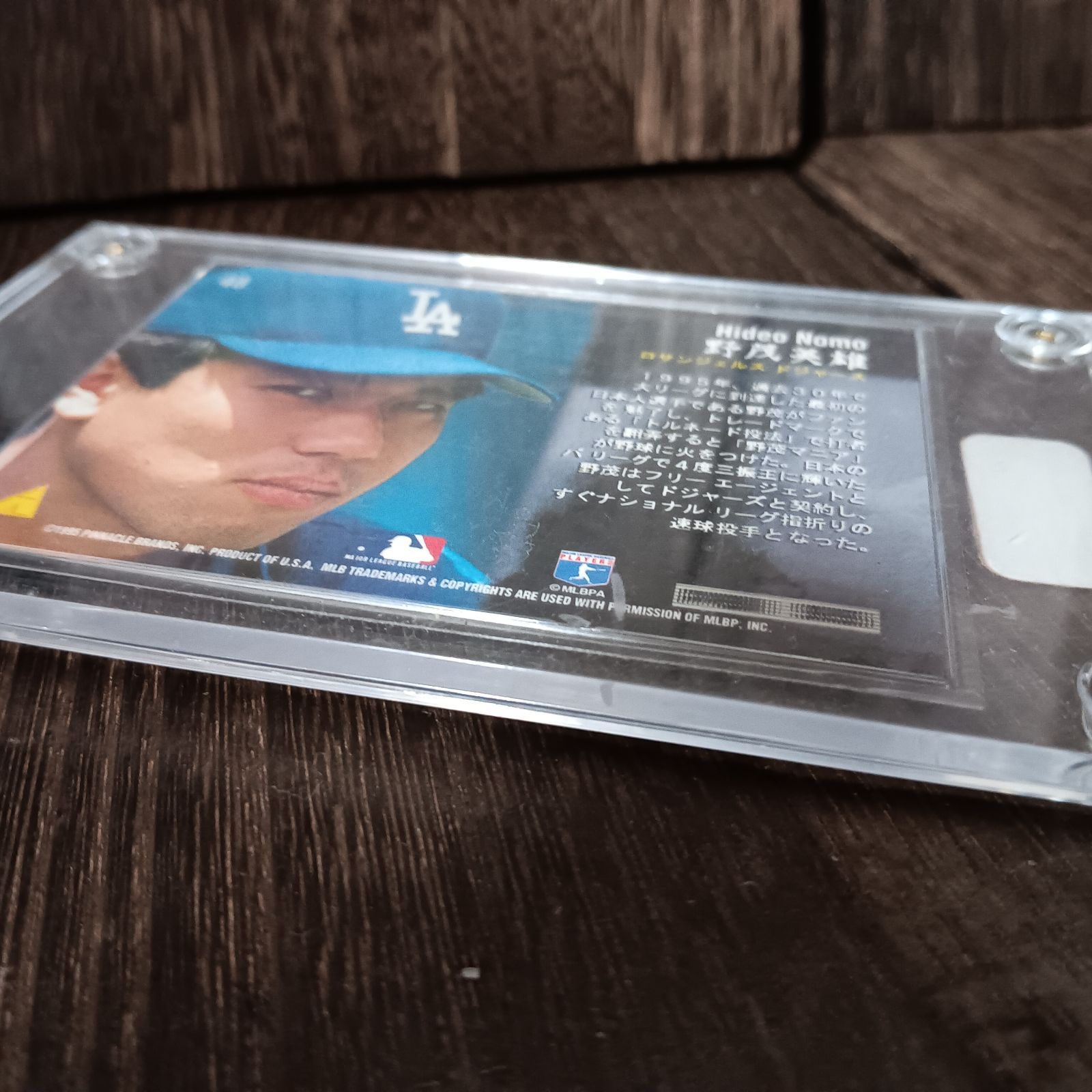 ROOKIE CARD 野茂英雄 トルネード 1995 U.S. MLB PINNACLE