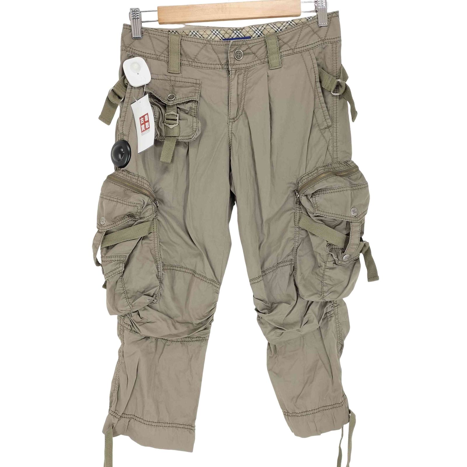 Burberry Blue Label パンツ BURBERRY BLUE LABELブラック ワイド