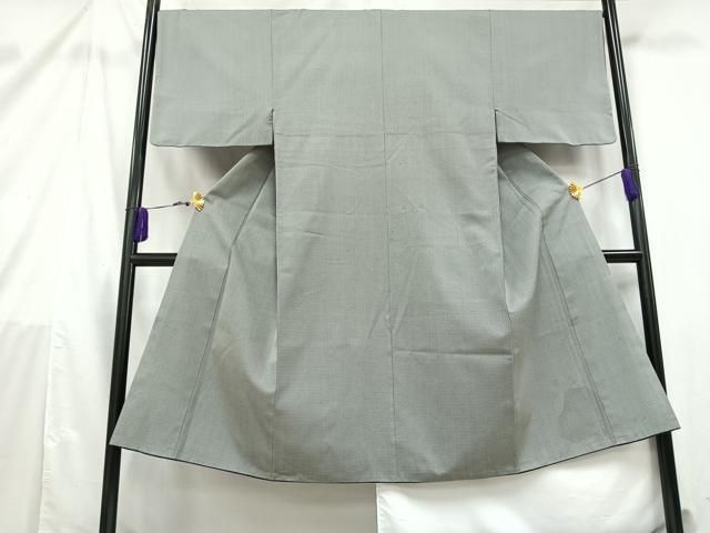 平和屋着物●男性 紬 亀甲文 正絹 AABB9499mf