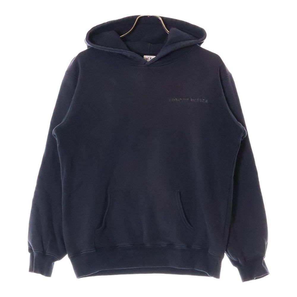 在庫少★送料無料【CHROME HEARTS】ロゴ パーカー ネイビー CHROME HEARTS (クロムハーツ) OLD CH PLUS Hoodie オールド