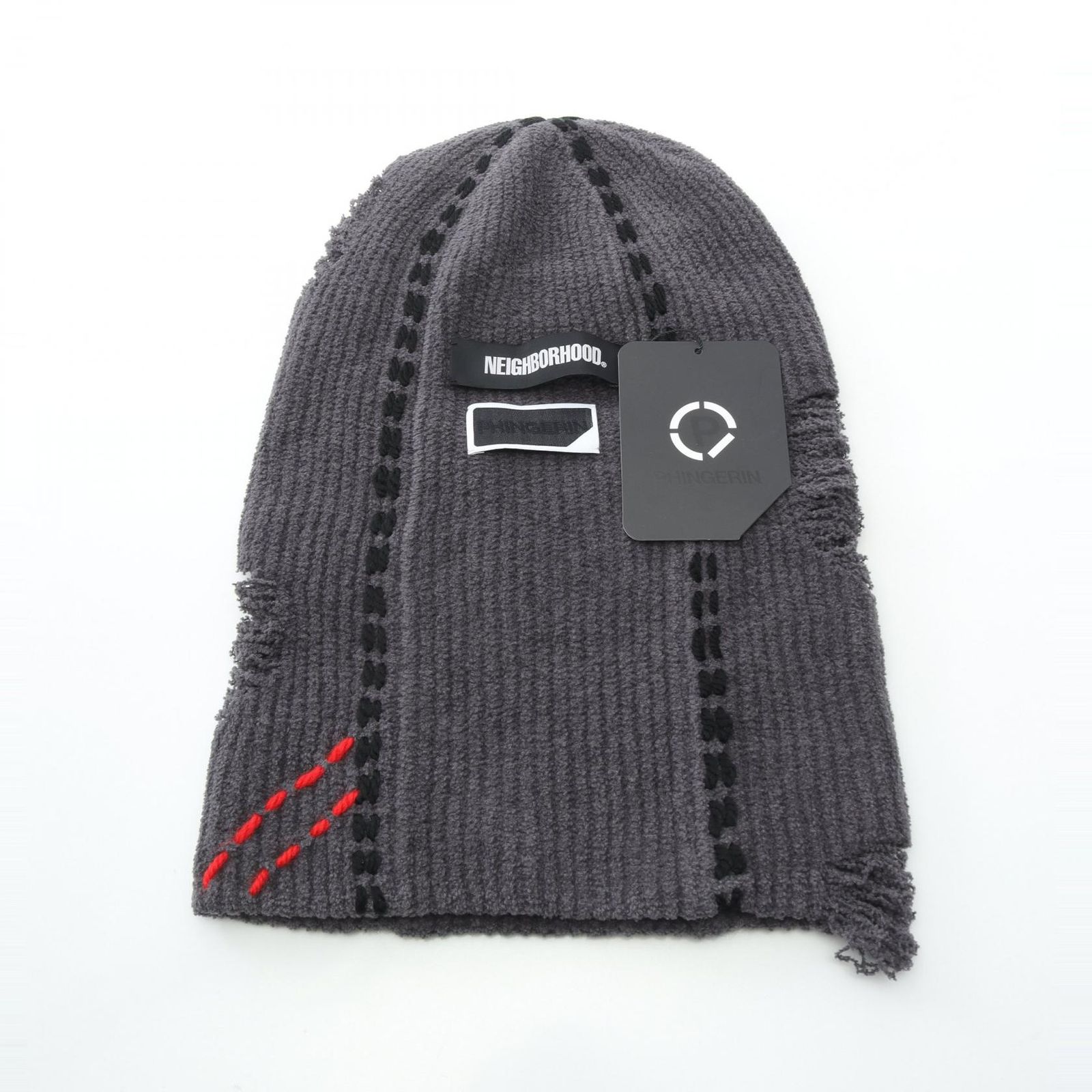 NEIGHBORHOOD ブラック ニット帽 ビーニー 24aw NEIGHBORHOOD