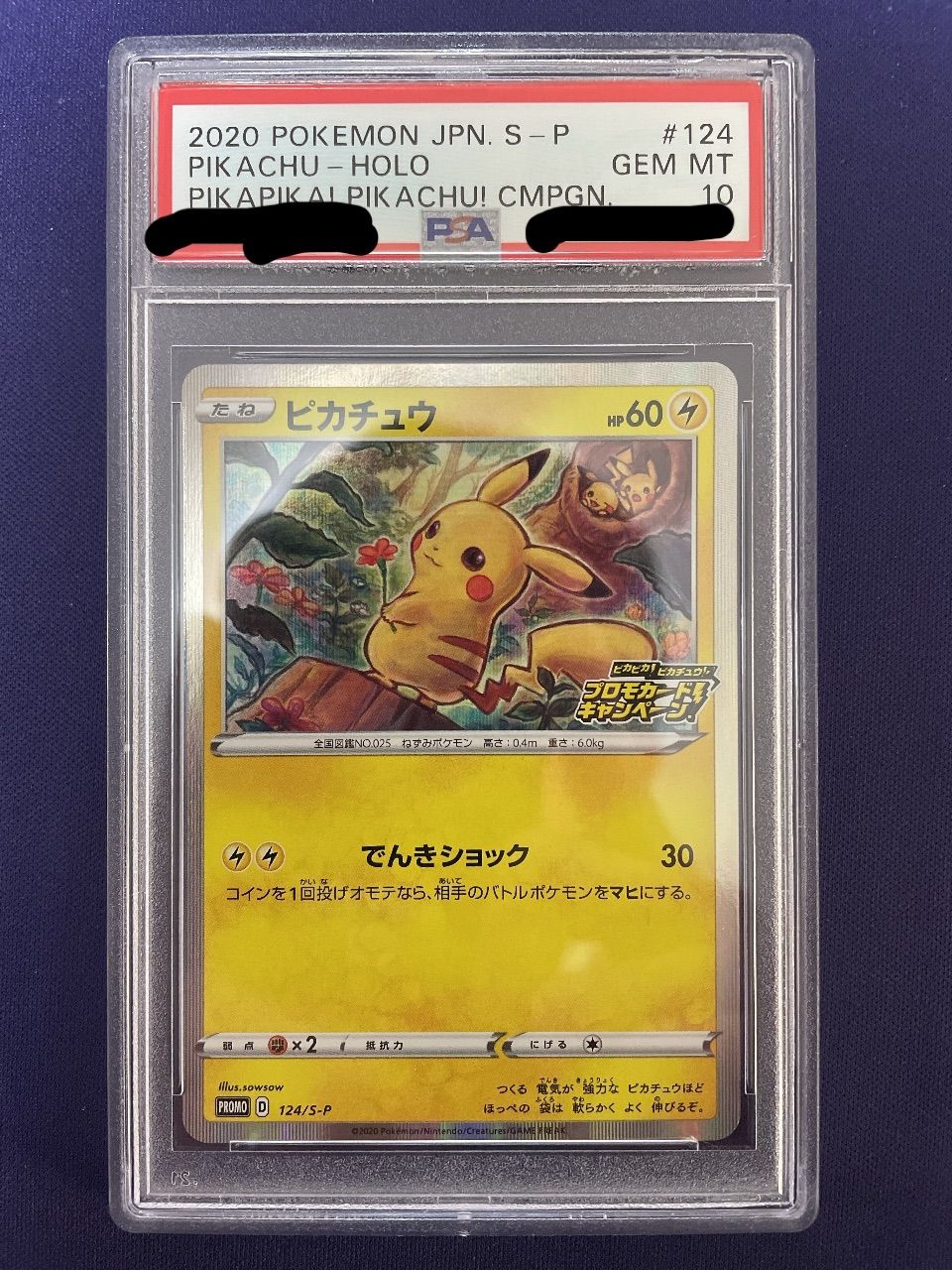 ポケモンカード ピカチュウ プロモ メスピカチュウ psa10 - ポケモン